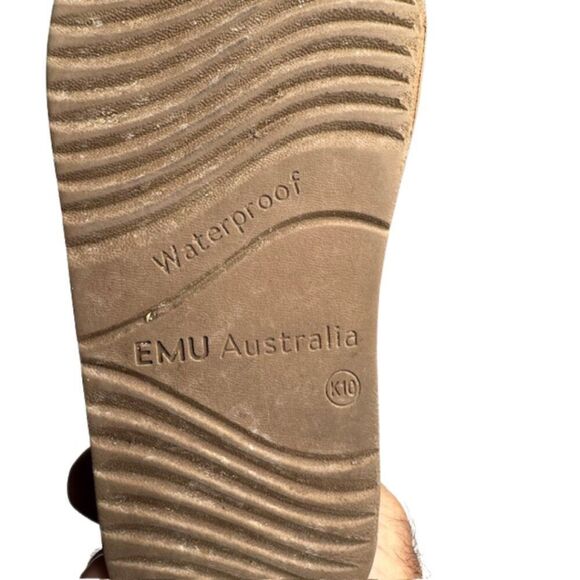 Emu Australia Brumby Lo Kids Midcalf Boot in Brown Size 12 (Kids) - Picture 9 of 11